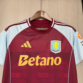Camisa Aston Villa Titular 25/26 - Versão Torcedor