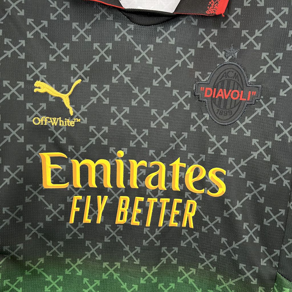 Conjunto Infantil Milan Edição Especial 25/26 - Preto e Verde