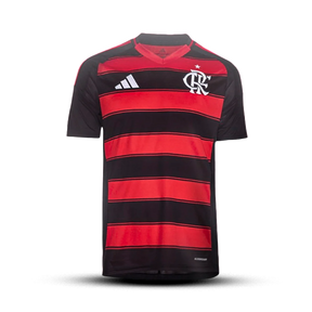 Camisa Flamengo Titular 25/26 - Vermelha e Preta