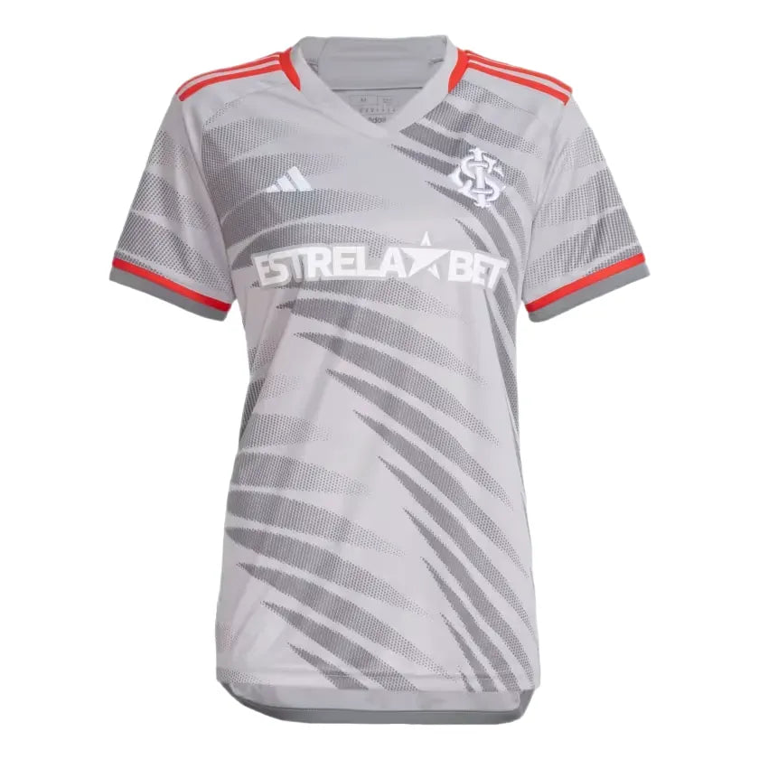 Camisa Internacional Third 24/25 - Versão Feminina Baby Look Cinza