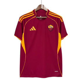 Camisa Roma Titular 25/26 - Vermelho