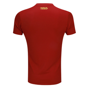 Camisa Bahia III 25/26 - Vermelho e Dourado Sol (Pré-Venda)