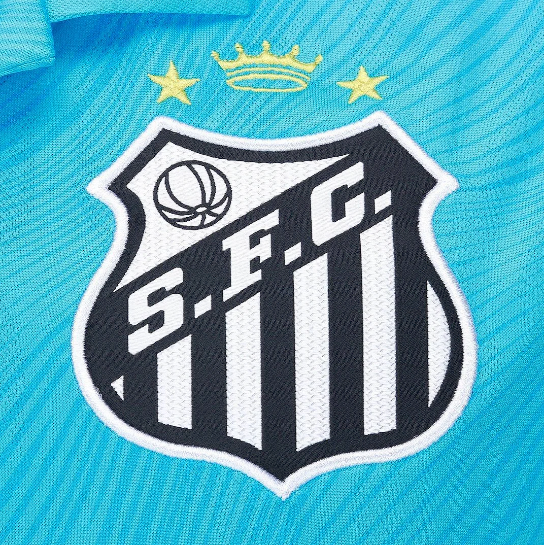 Camisa Santos Fora 25/26 - Azul Torcedor