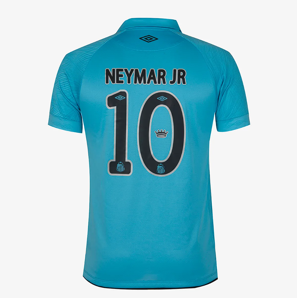 Camisa Santos Fora 2025/26 - Versão Jogador Azul