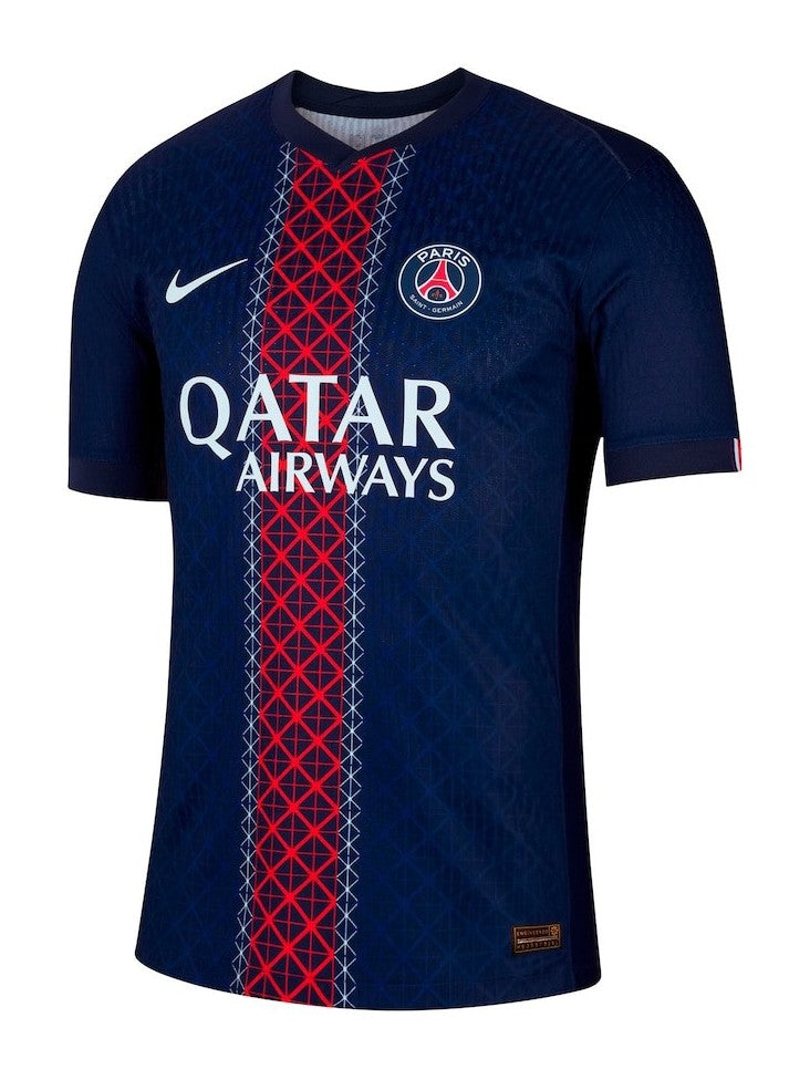 Camisa PSG Titular 25/26 - Azul e Vermelho