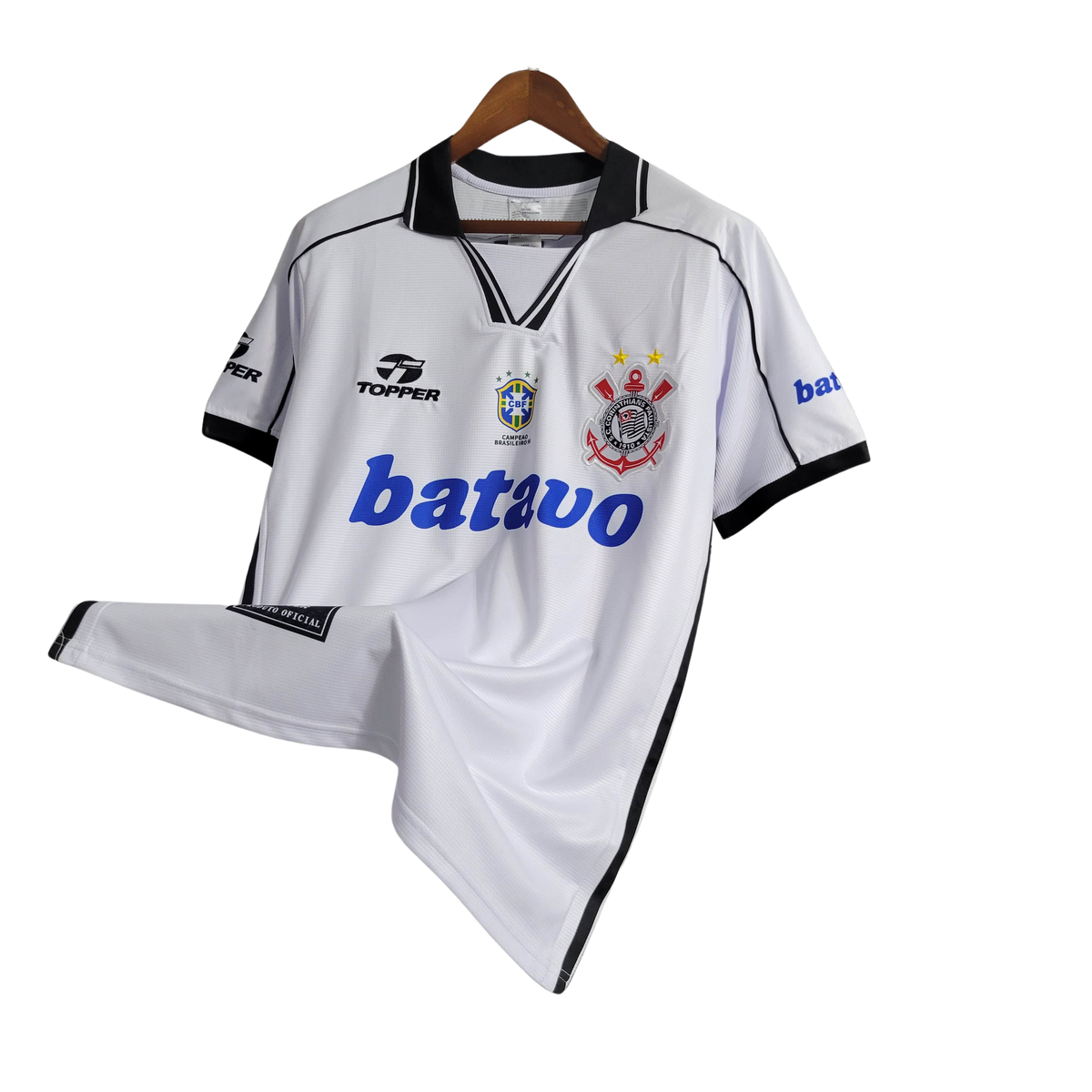 Camisa Corinthians Fora 1999 - Versão Retrô Branca