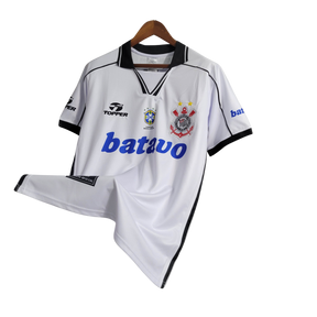 Camisa Corinthians Fora 1999 - Versão Retrô Branca