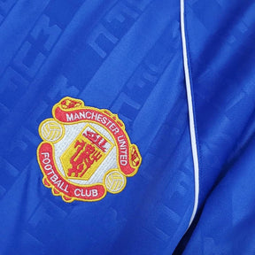Camisa Manchester United Retrô 1988/1990 Azul - Adidas