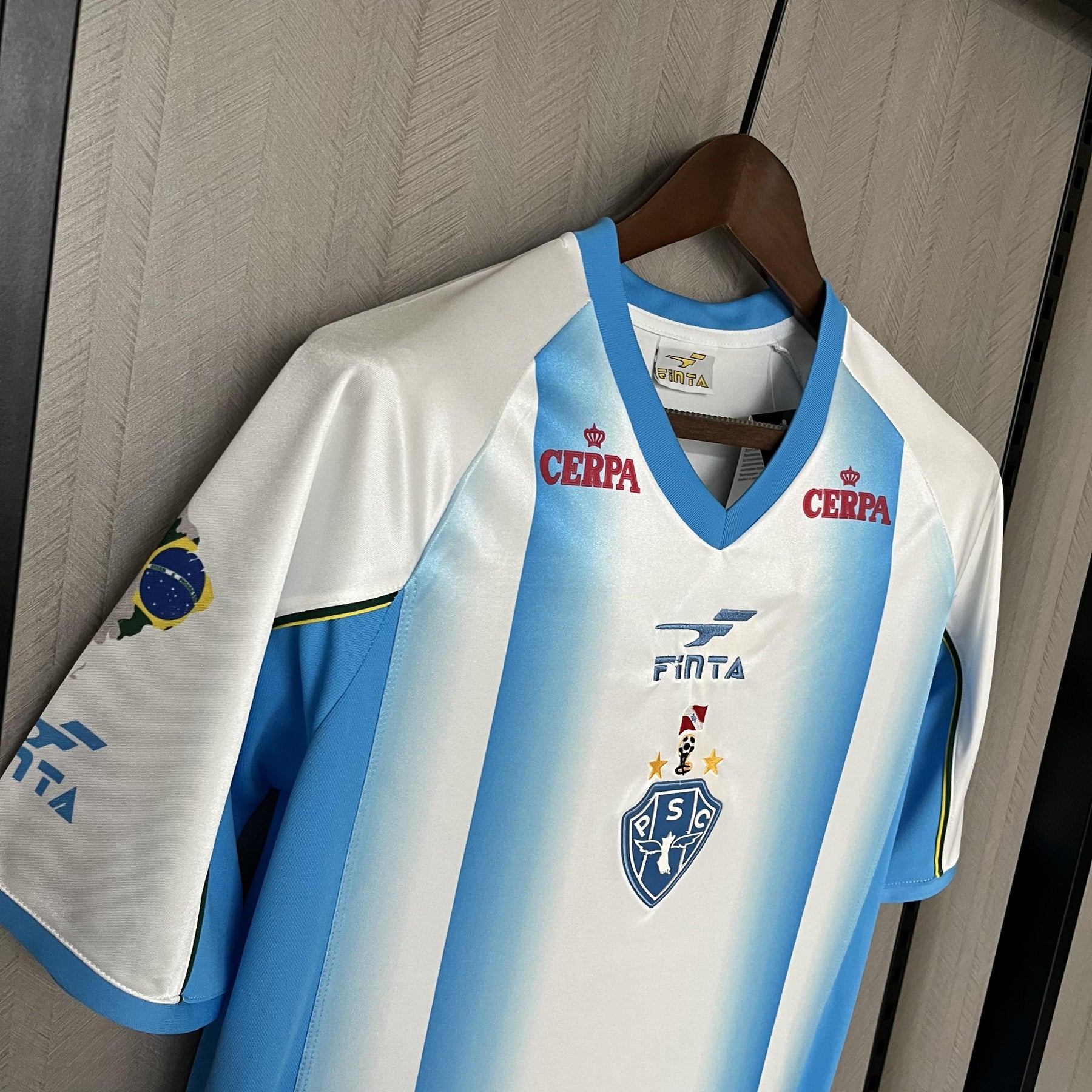 Camisa Paysandu Titular 2003 - Versão Retro Azul