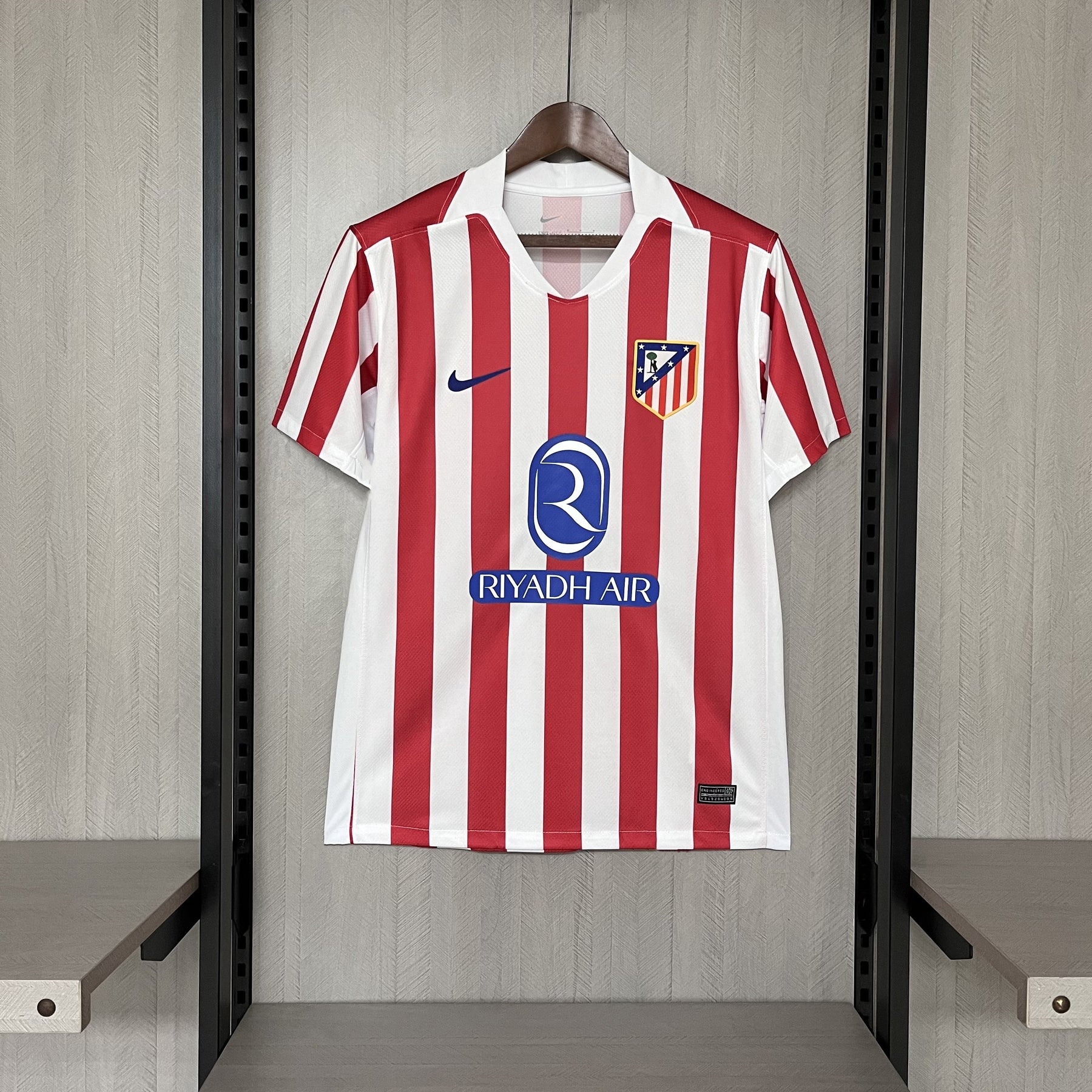 Camisa Atlético de Madrid Titular 25/26 - Vermelho e Branco