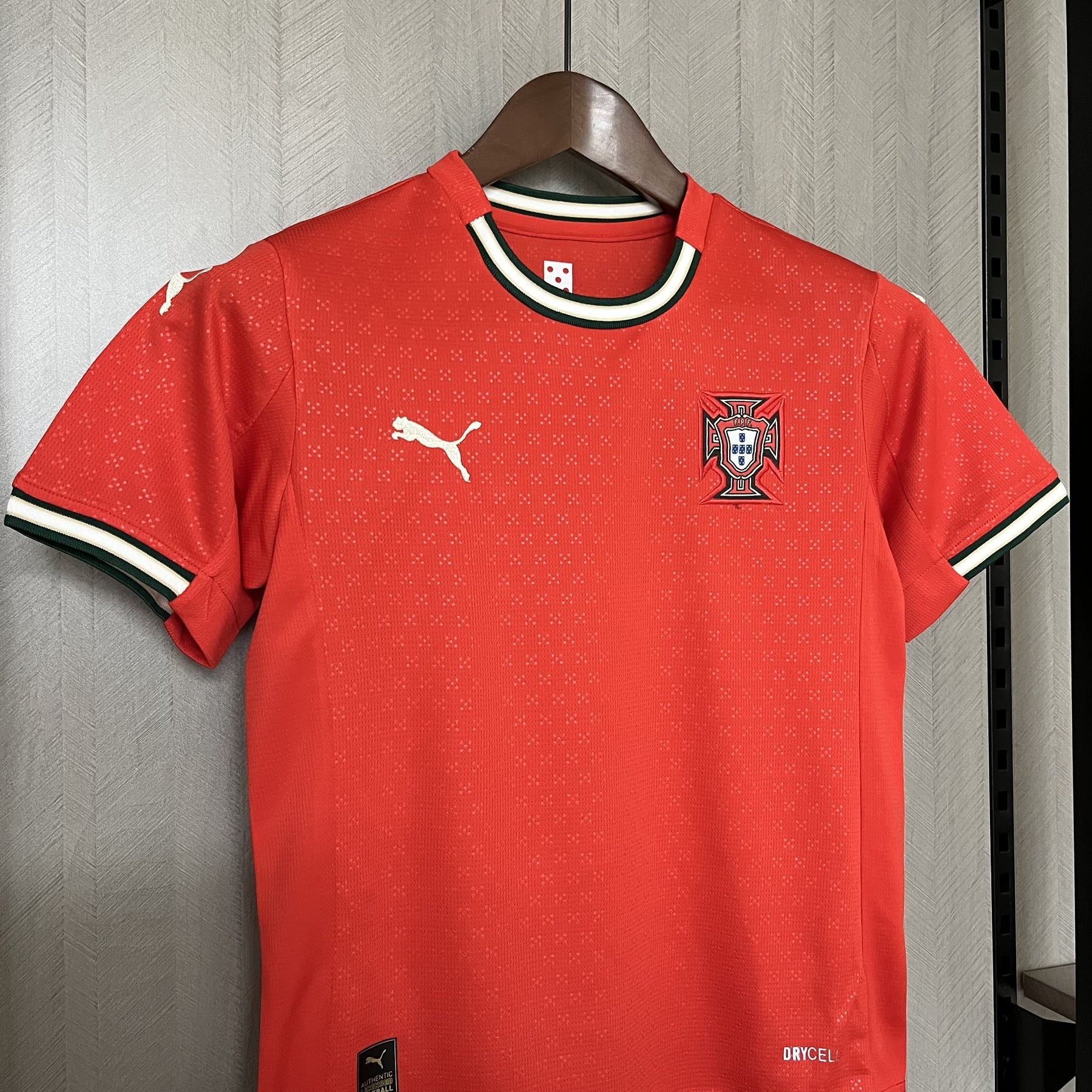 Conjunto Infantil Portugal Titular 25/26 - Vermelho