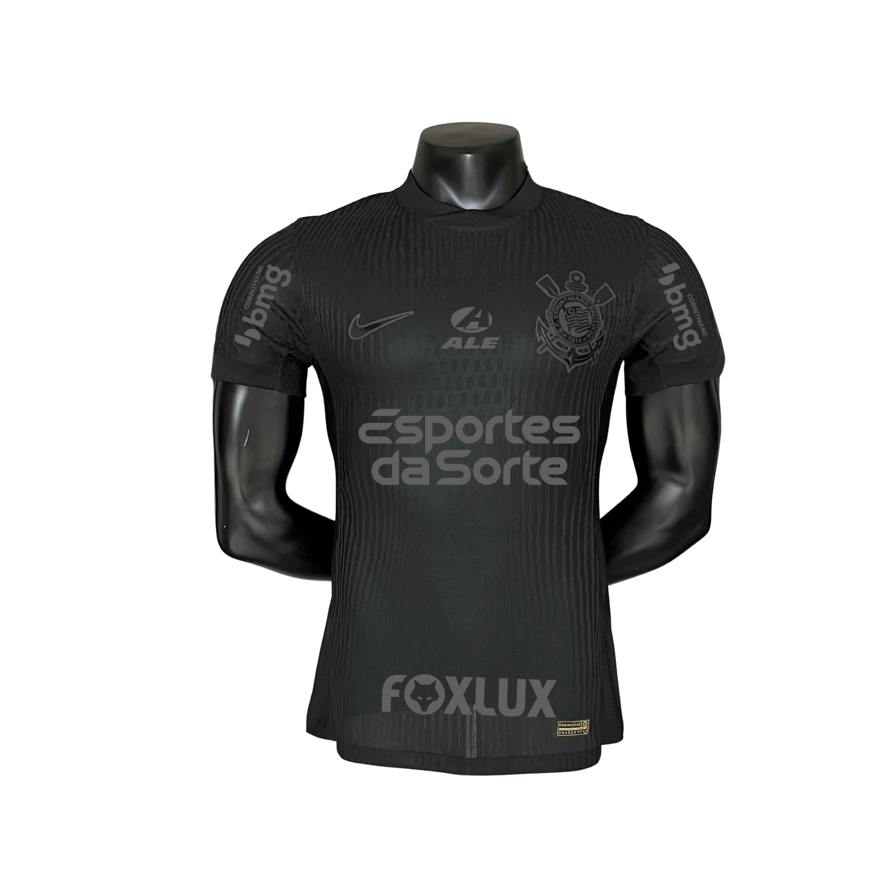Camisa Corinthians Fora 2024/25 - Versão Jogador All Black