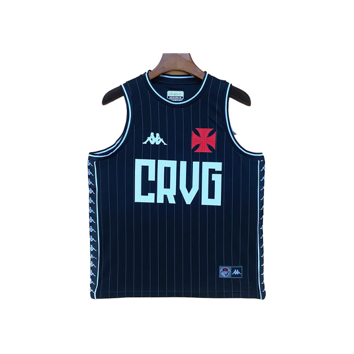 Camisa Regata CRVG Vasco 23/24 - Preta e Branca