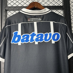 Camisa Corinthians 99/00 - Versão Retrô Preto e Branco Batavo