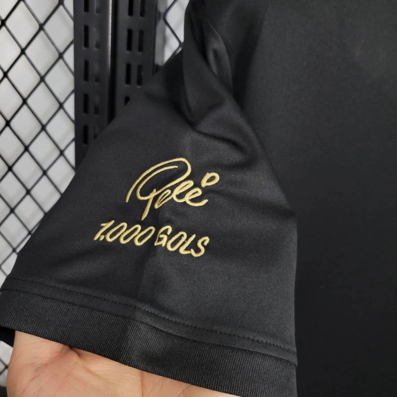 Camisa Santos Edição Especial - Pelé 100 Gols Preta