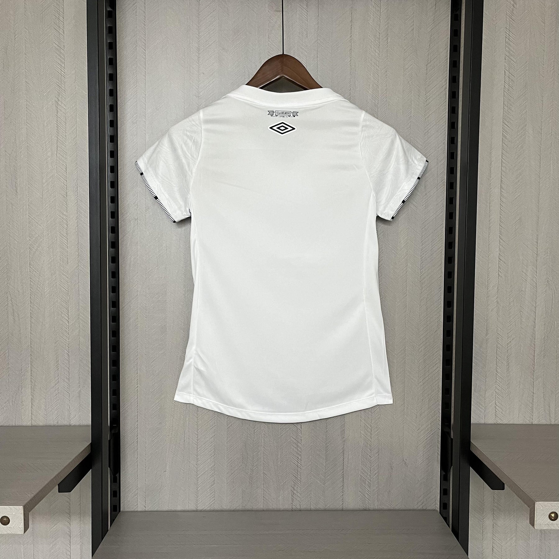 Camisa Santos Titular 24/25 - Versão Feminina Baby Look Branca