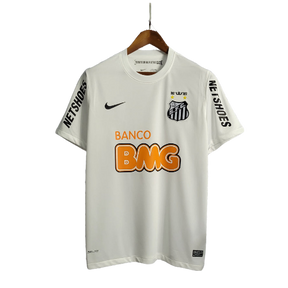 Camisa Santos Nike Titular 2012/13 - Versão Retrô Branca Neymar Jr