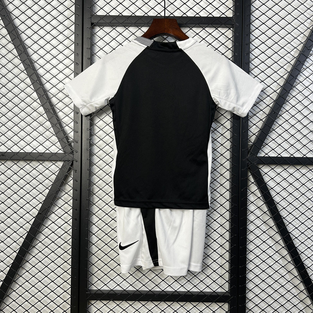 Conjunto Infantil Corinthians Fora 25/26 - Preto
