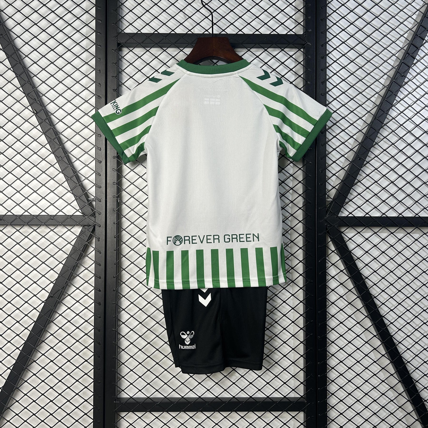Conjunto Infantil Real Betis 25/26 - Verde Listrado