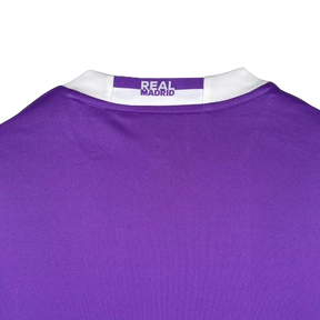Camisa Retrô Real Madrid II Away Adidas 2016/17 Masculino  Roxo