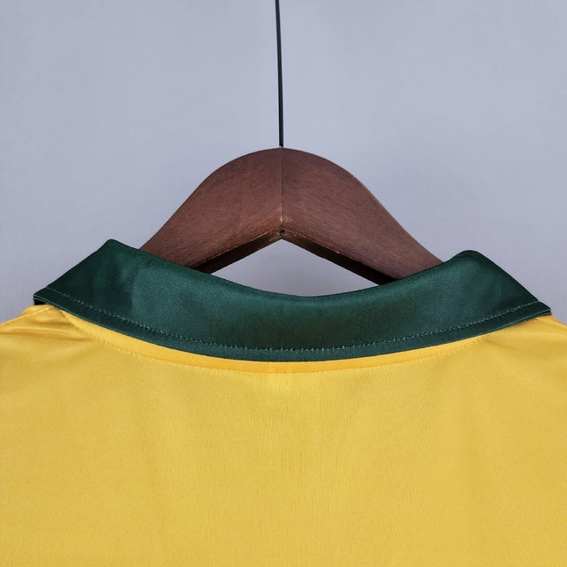 Camisa Brasil Titular 1988 - Versão Retrô Amarela