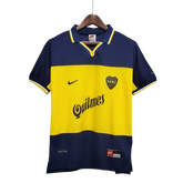 Camisa Boca Juniors Retrô Nike 1998/99 - Azul e Amarelo