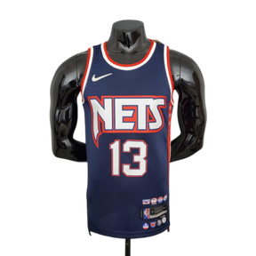 Camisa Regata Brooklyn Nets Azul - Nike - Masculina
