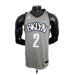 Camisa Regata Brooklyn Nets Branca e Preta - Nike - Masculina
