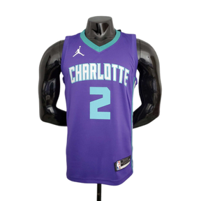 Camisa Regata Charlotte Hornets Roxa - Nike - Masculina