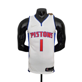 Camisa Regata Detroit Pistons Branca - Nike - Masculina