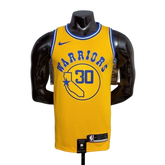 Camisa Regata Golden State Warriors Amarela e Azul - Nike - Masculina
