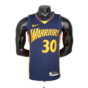 Camisa Regata Golden State Warriors Azul e Laranja - Nike - Masculina