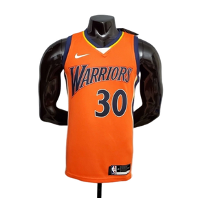 Camiseta Regata Golden State Warriors Laranja - Nike - Masculina