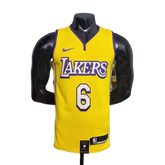Camisa Regata Los Angeles Lakers Amarela - Nike - Masculina Gola V