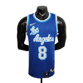 Camisa Regata Los Angeles Lakers Azul e Branca - Nike - Masculina