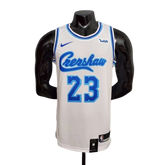 Camisa Regata Los Angeles Lakers Branca Crenshaw - Nike - Masculina