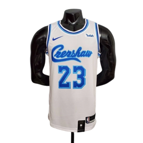 Camisa Regata Los Angeles Lakers Branca Crenshaw - Nike - Masculina