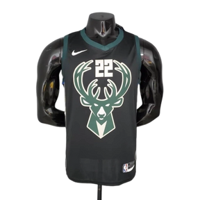 Camisa Regata NBA Milwaukee Bucks Preta - Nike - Masculina