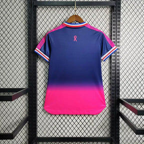 Camisa Fortaleza Feminina Outubro Rosa 23/24 - Azul e Rosa