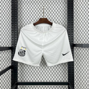 Shorts Santos Titular 11/12 - Branco Retrô