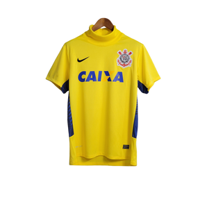 Camisa Corinthians de Goleiro 14/15 - Versão Retrô Amarelo