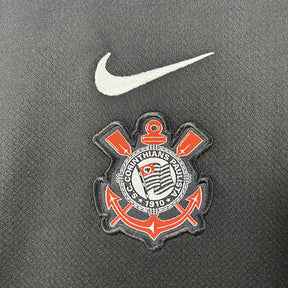 Conjunto Infantil Corinthians Fora 25/26 - Preto