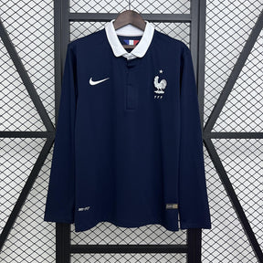 Camisa França 2014 Titular - Versão Retro Manga Longa