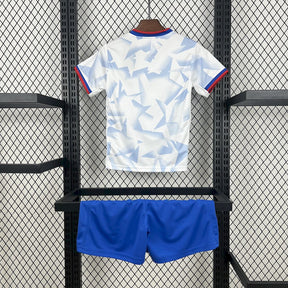 Conjunto Infantil Estados Unidos Titular 2025/26 - Branco