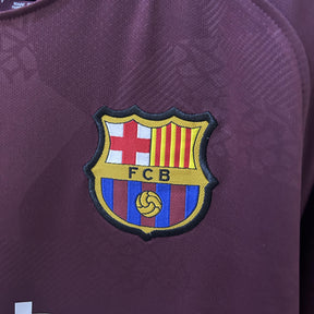 Camisa Barcelona III 17/18 - Versão Retro Rakuten Vinho