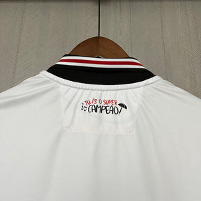 Camisa Fora Santa Cruz 25/26 - Branca