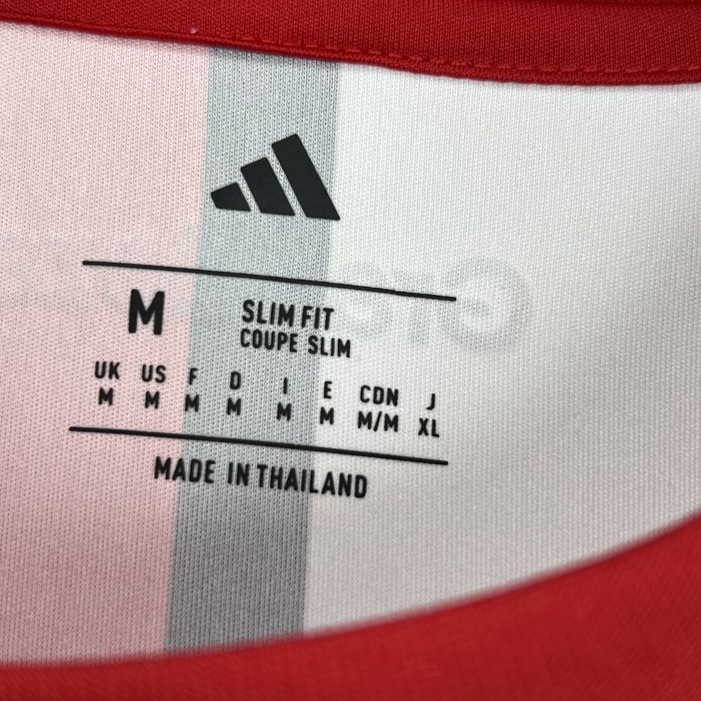 Camisa River Plate III 25/26 - Listrada Vermelho e Branco