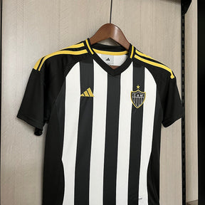 Conjunto Infantil Galo Titular 25/26 - Preto e Dourado