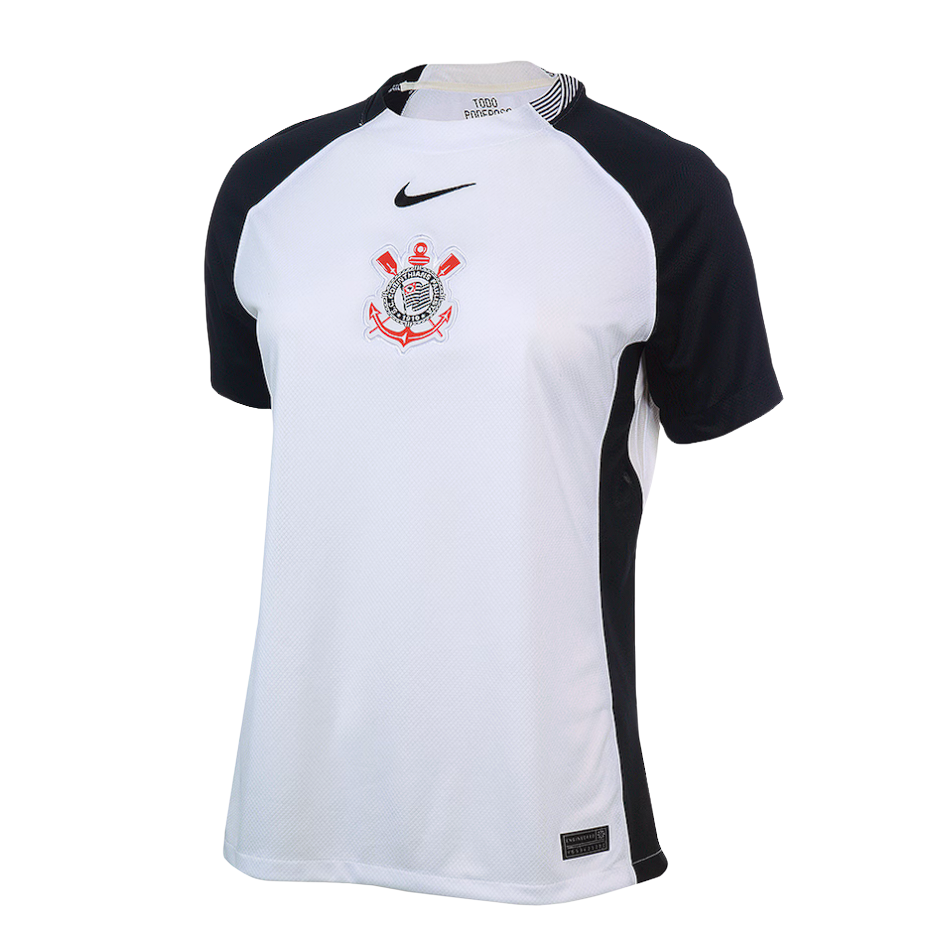 Camisa Corinthians Titular 25/26 - Versão Feminina Baby Look