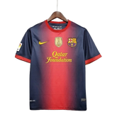 Camisa Retrô Barcelona Nike 2012/13  Masculino Azul Grená